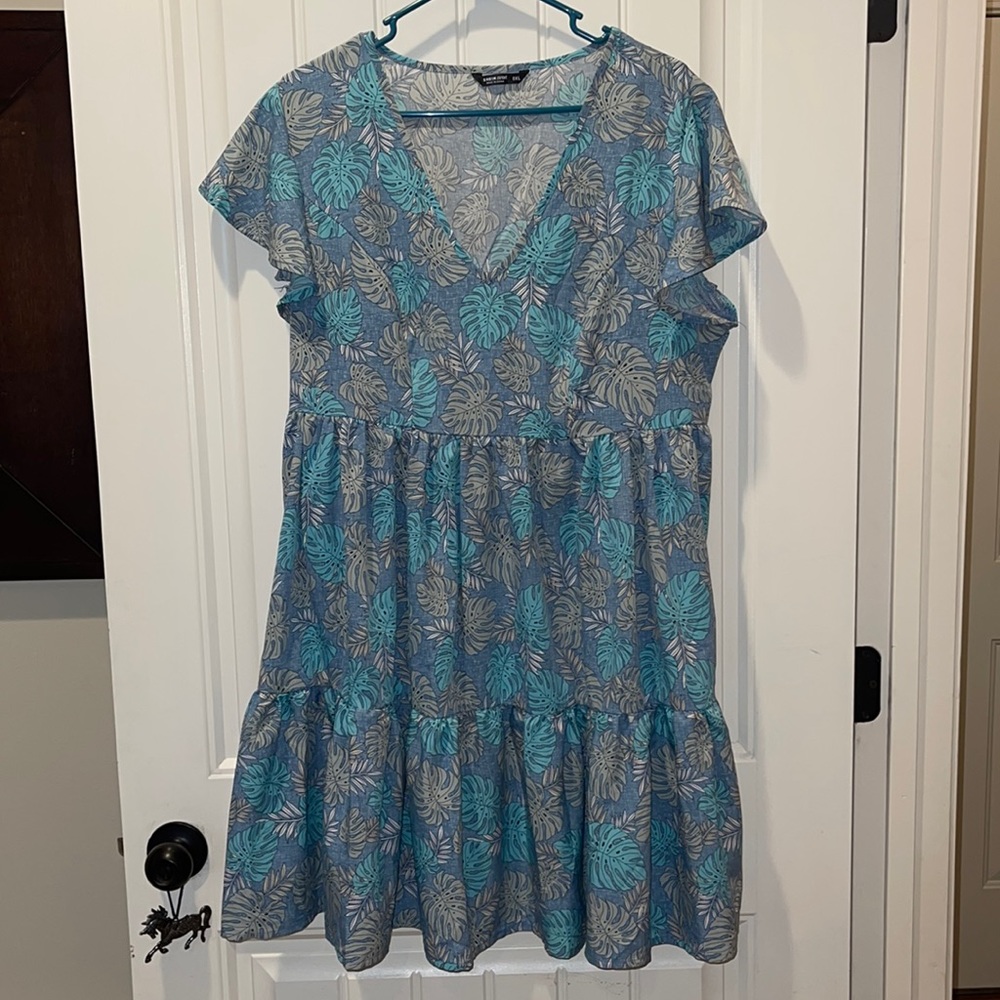 Shein Curve 0XL tiered dress